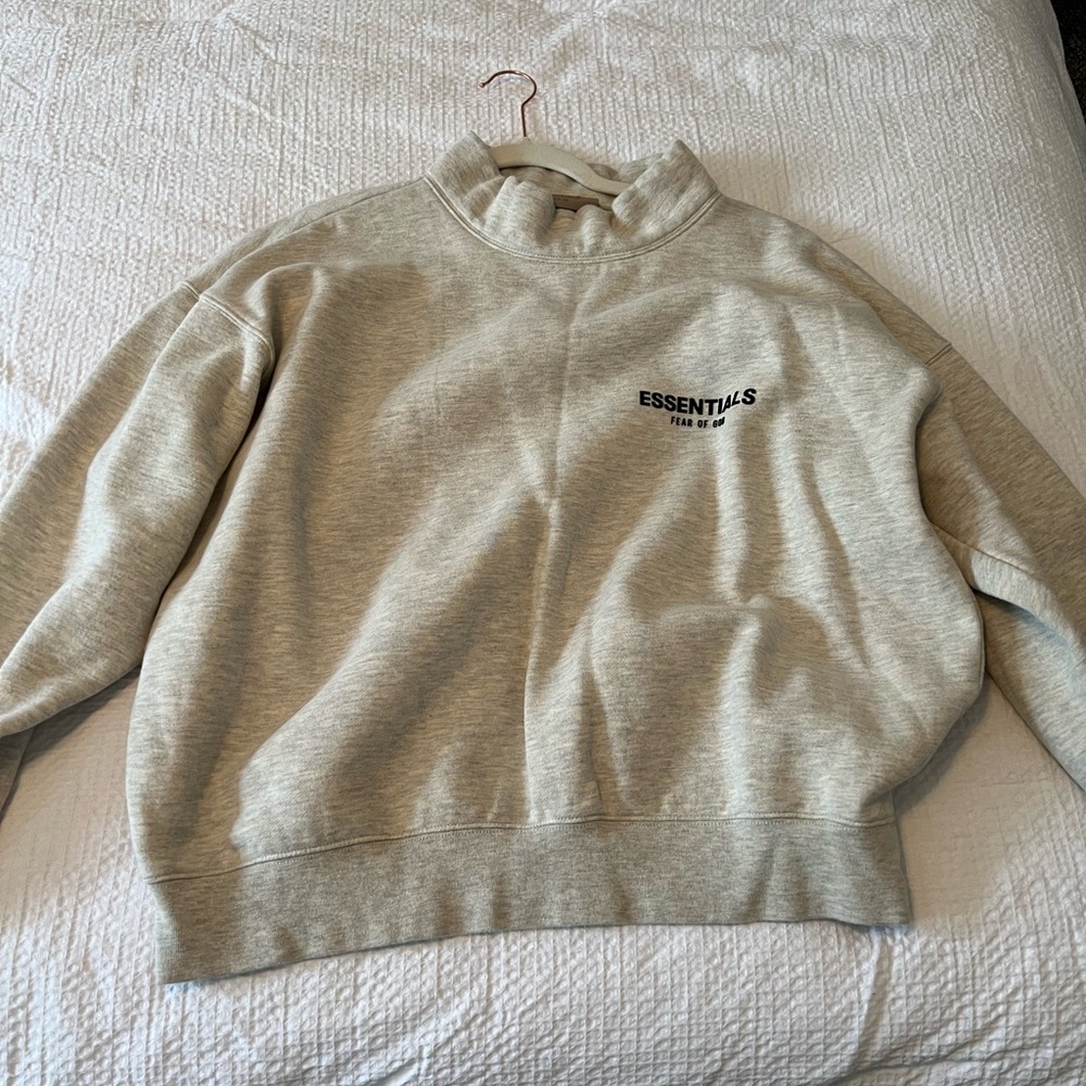 Essentials oatmeal sweatshirt